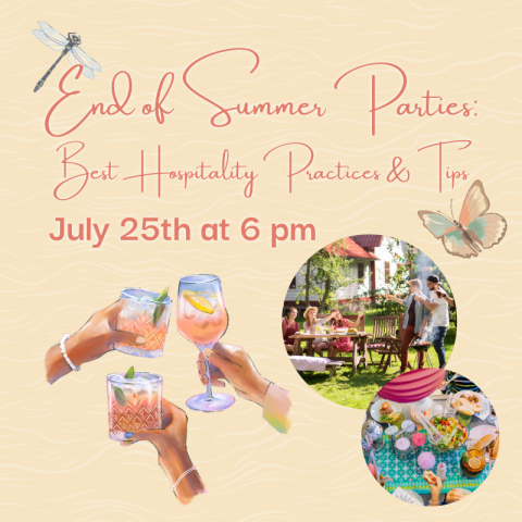 End of Summer Parties: Best Hospitality Practices and Tips